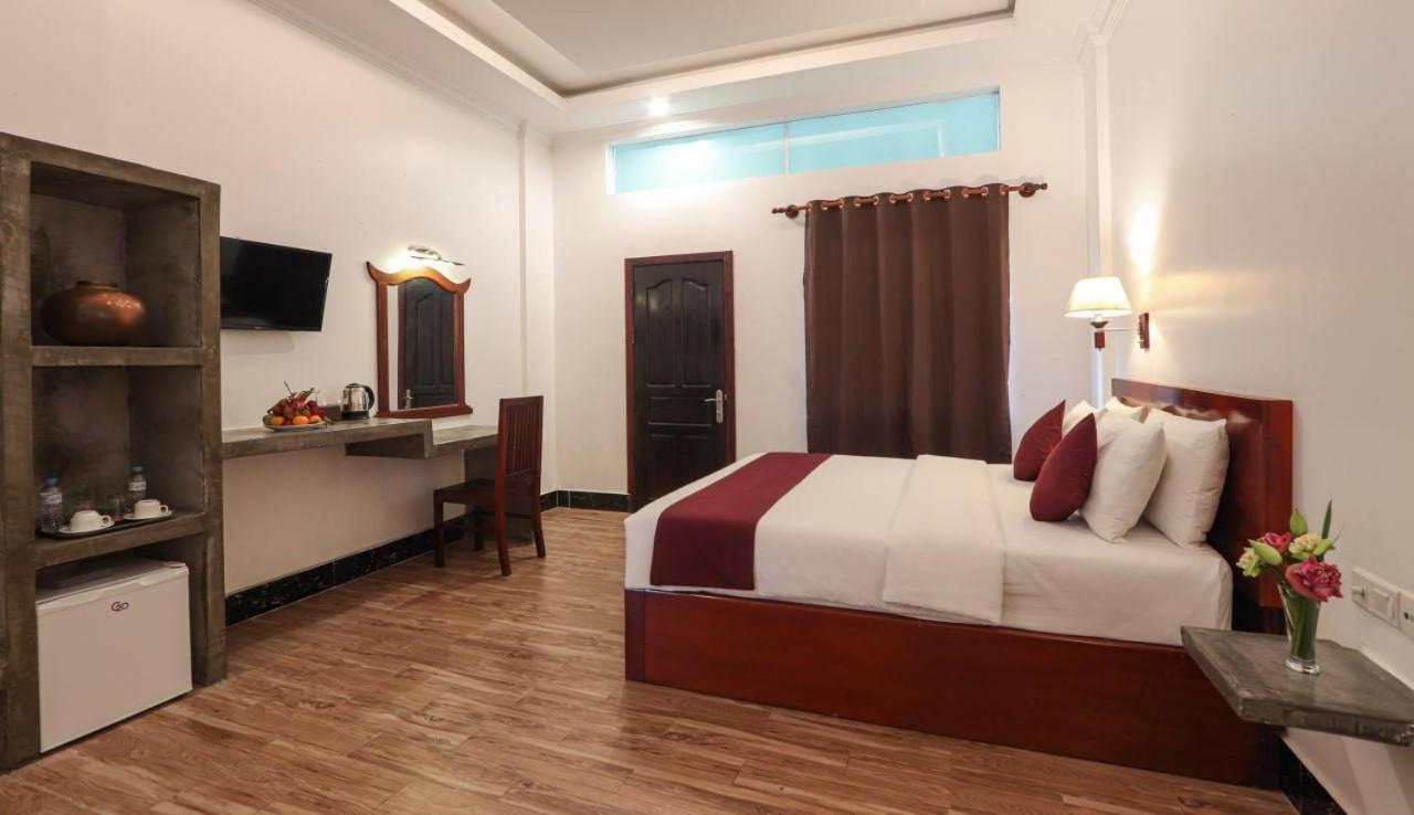 Hotel Lucky Garden Boutique Ciudad de Siem Riep Exterior foto