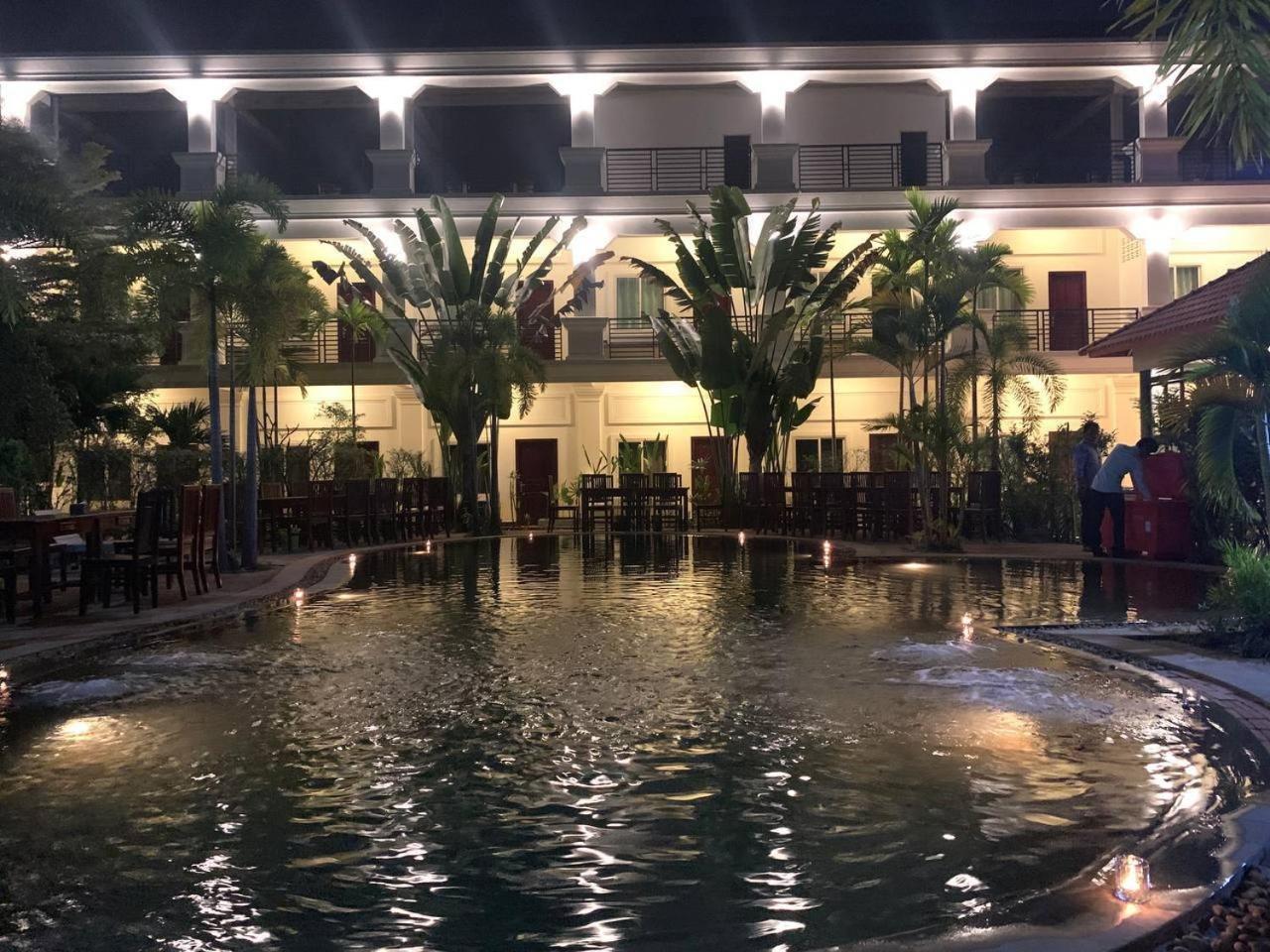 Hotel Lucky Garden Boutique Ciudad de Siem Riep Exterior foto